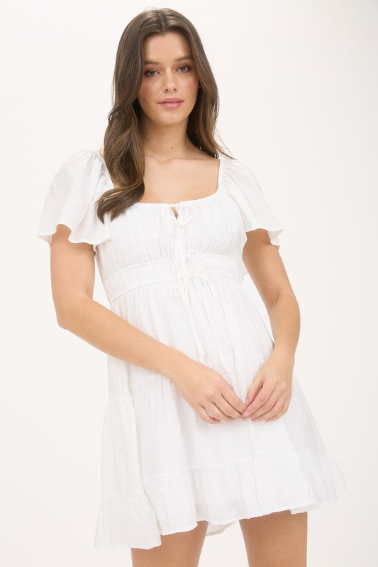 Randi White Mini Dress