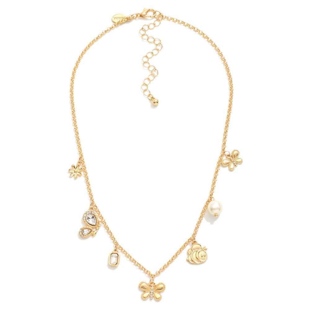 Natural Beauty Charm Necklace