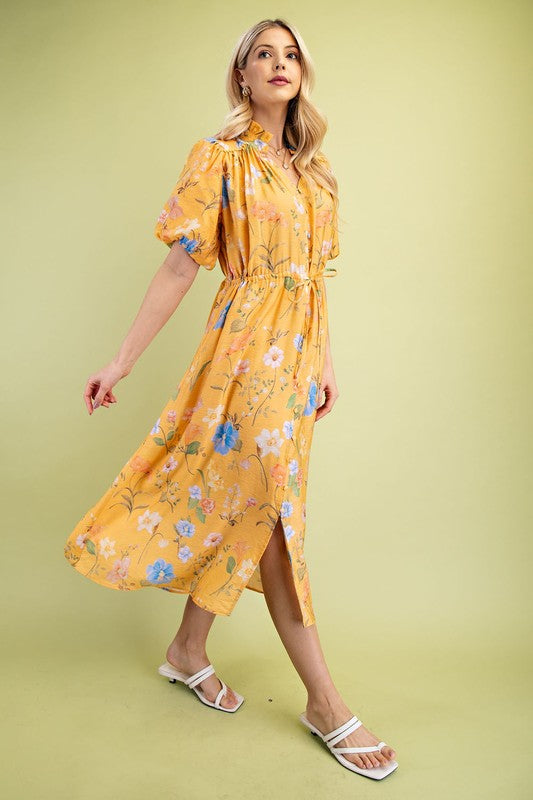 Tana Floral Midi Dress