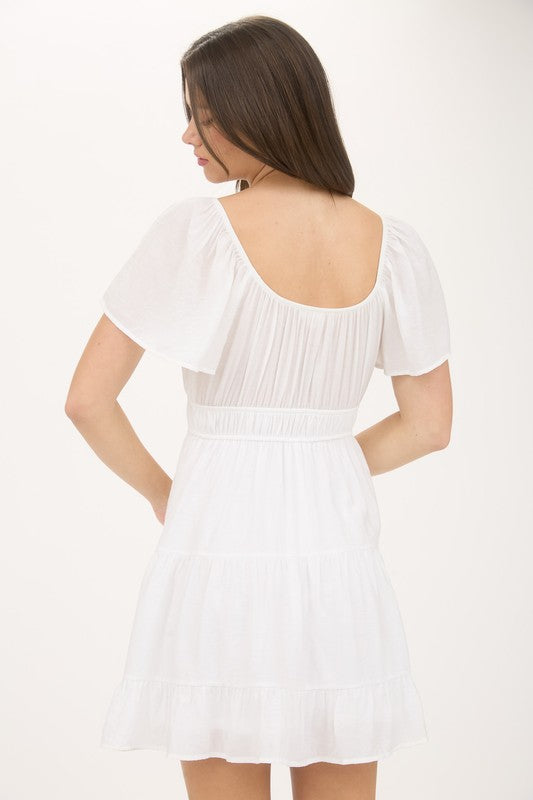 Randi White Mini Dress