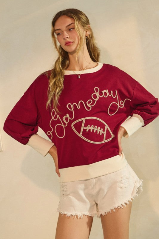 Crimson Game-day Sweatshirt
