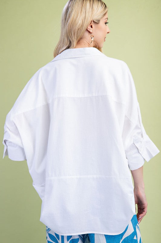 Valorie Ruffled Neck Blouse