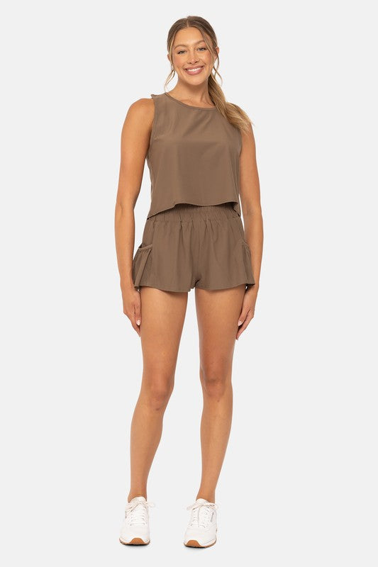 Snapflair Athletic Tank in Java