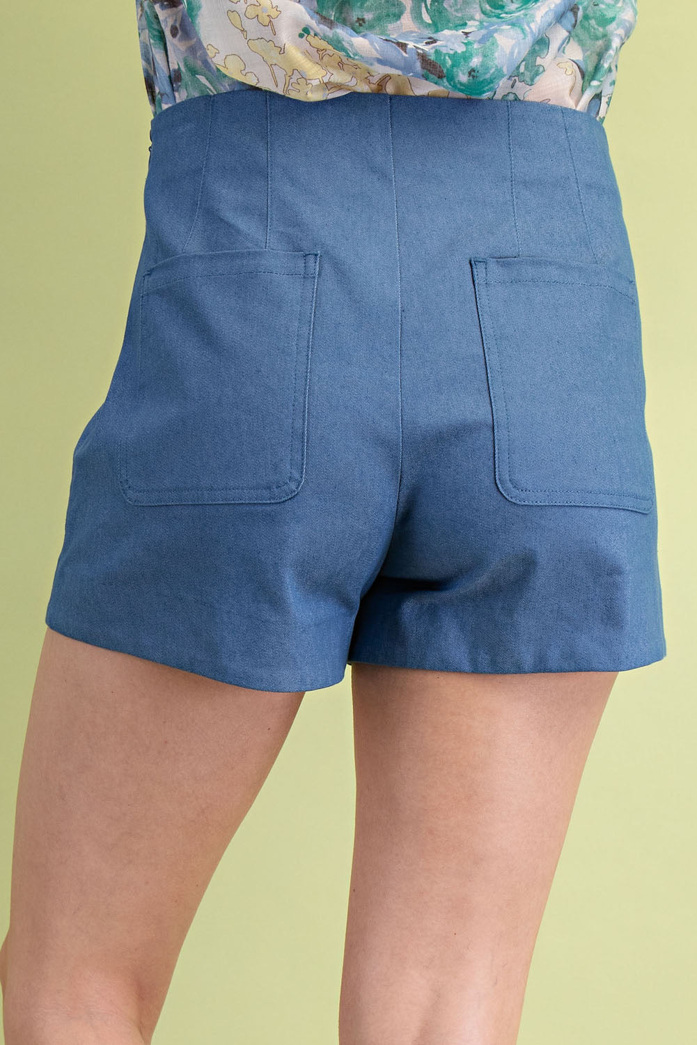 Saylor Scallop Detail Shorts