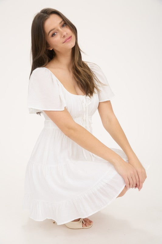 Randi White Mini Dress