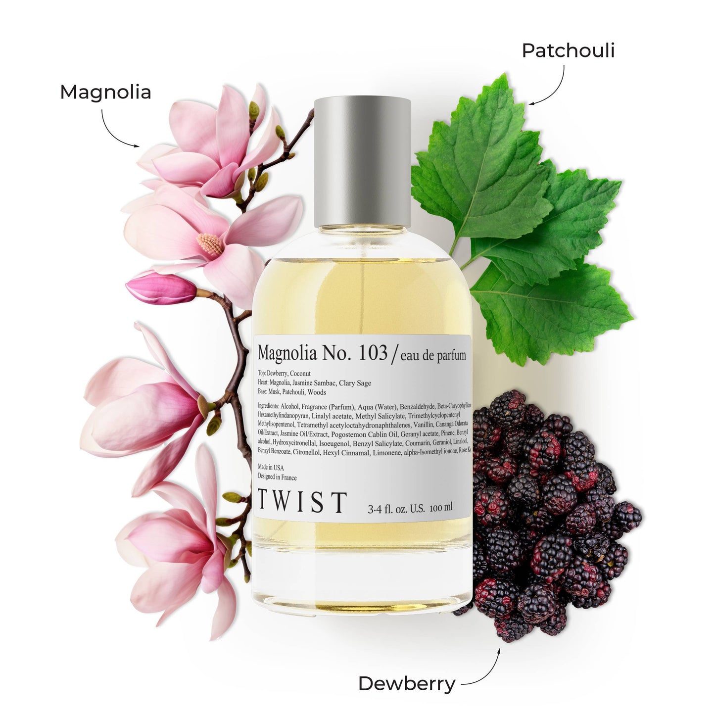 Magnolia No. 103 inspired by Gucci Flora Gorgeous Magnolia (Keashia's Favorite)