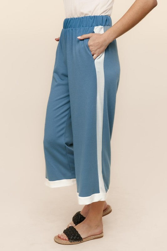 Bailey Vintage Denim & Ivory Set