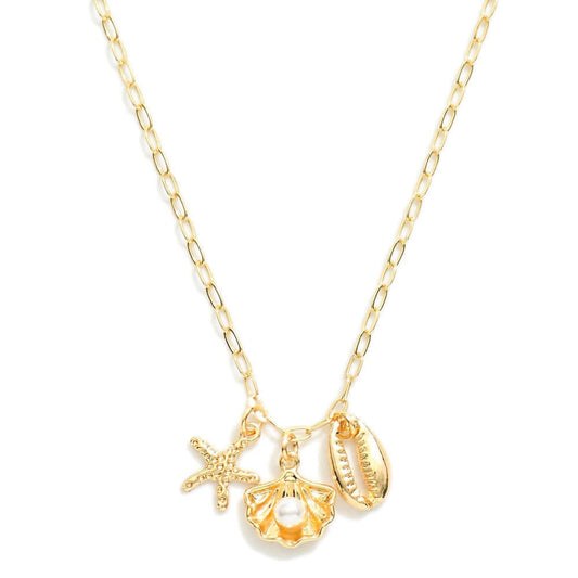 Beach Babe Charm Necklace
