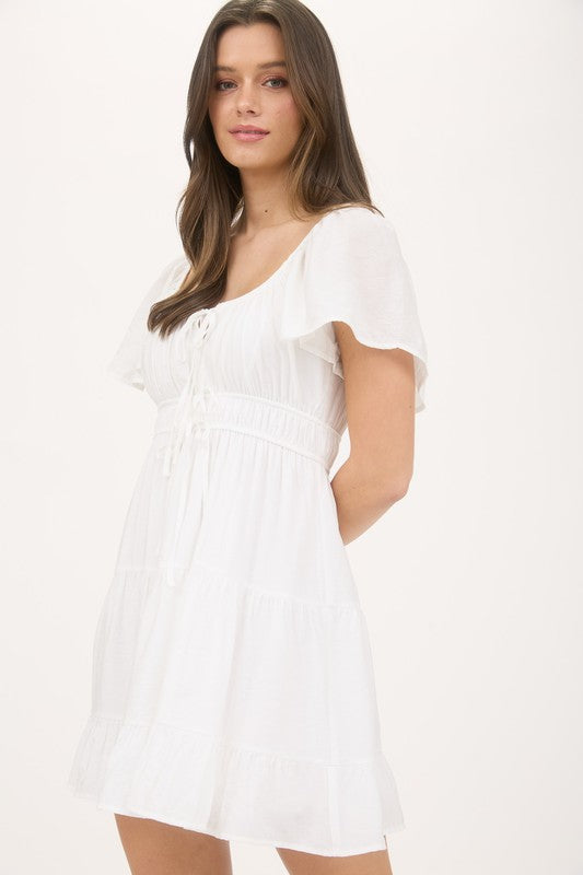 Randi White Mini Dress