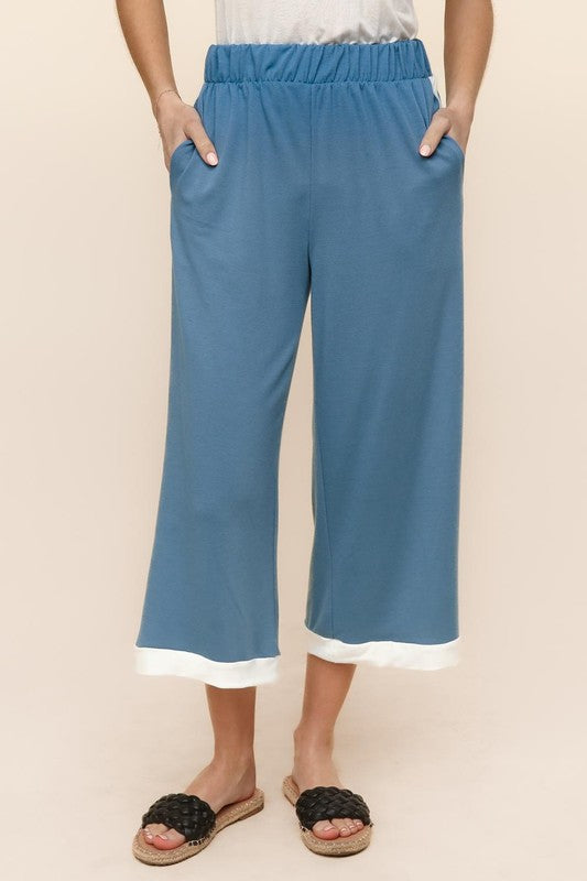 Bailey Vintage Denim & Ivory Set