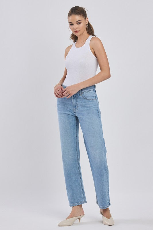 Danica Mid Rise Barrel Jean By Eunina