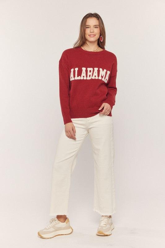 Alabama Long Sleeve Sweater