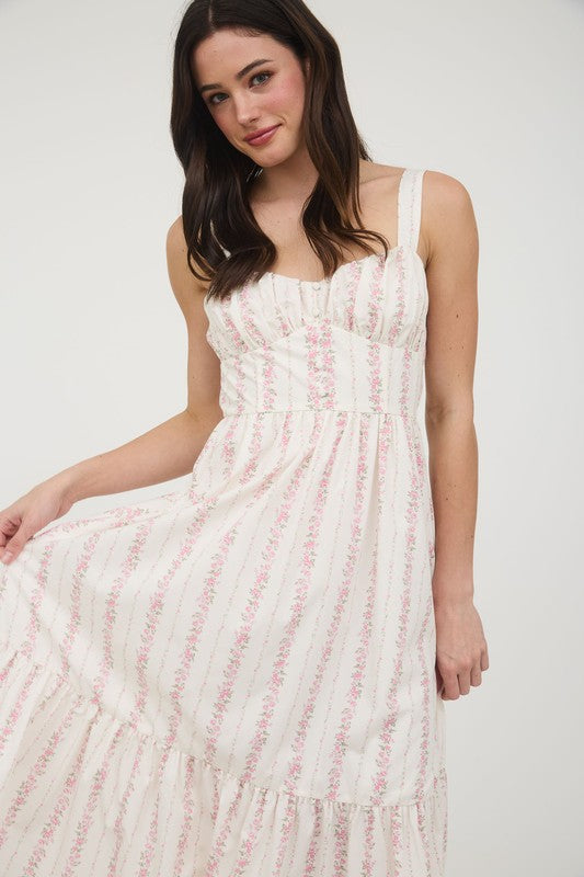 Sheena Maxi Dress in Pink