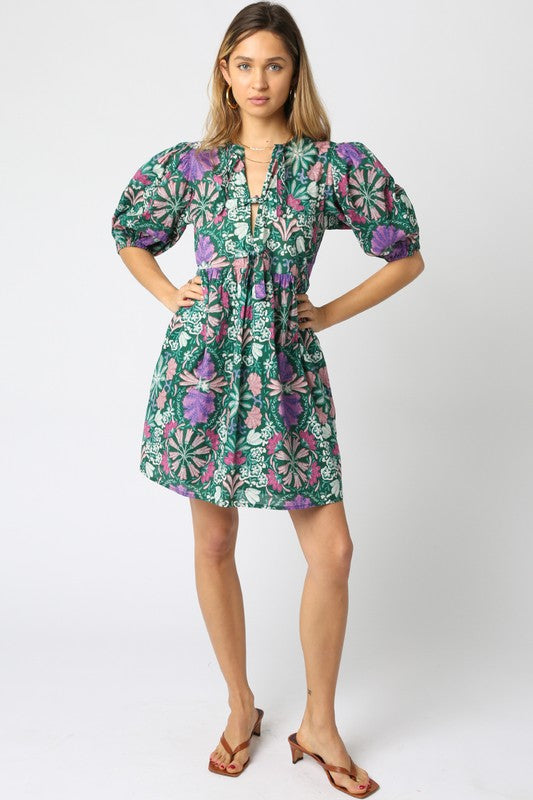 Orecia Floral Dress