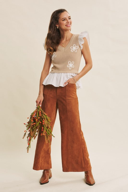 Betina Floral Embroidery Top