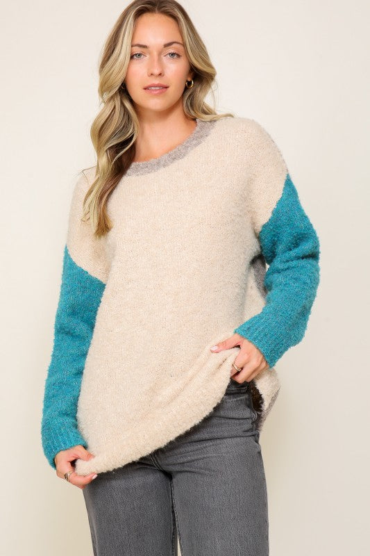 Color Block Sweater