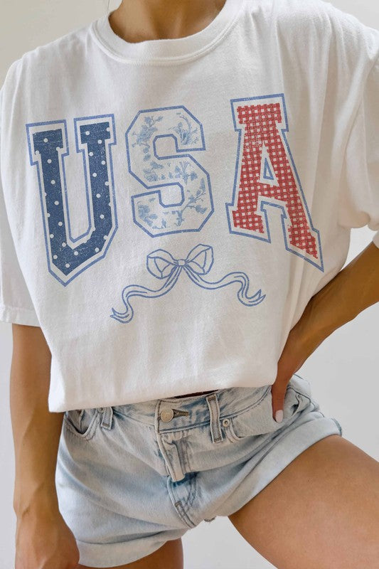 Girly USA Graphic Tee