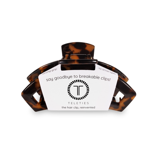 Open Hair Clip | Medium | Tortoise
