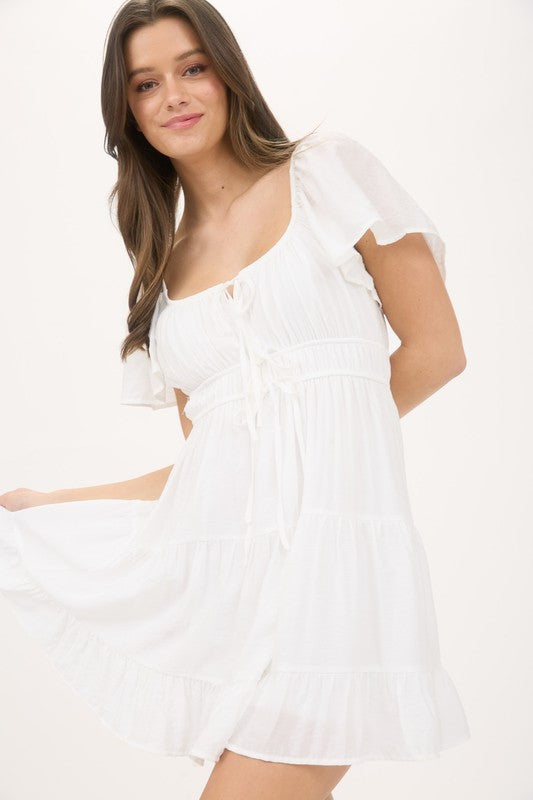 Randi White Mini Dress