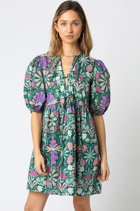 Orecia Floral Dress