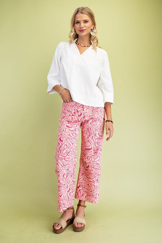 Veronica Ruffled Neck Blouse