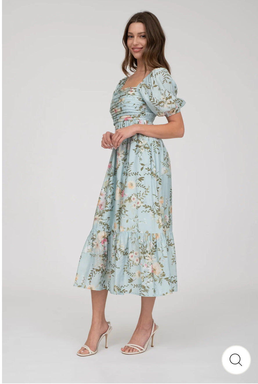 Jenni Maxi Dress in Mint