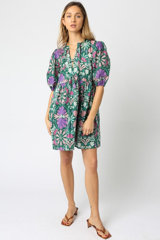 Orecia Floral Dress