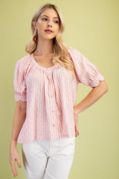 Taleah Swiss Dot Blouse