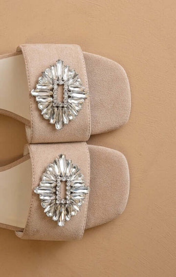 Gigi Jewel Slide Sandal