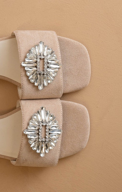 Gigi Jewel Slide Sandal