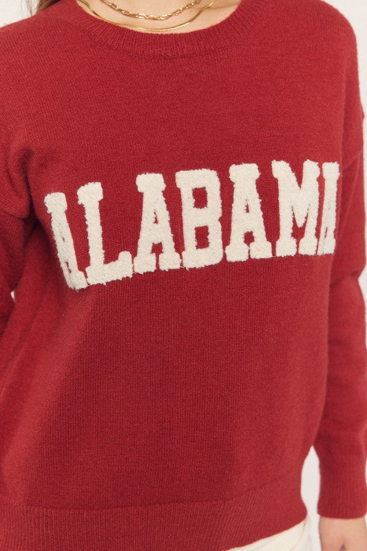 Alabama Long Sleeve Sweater