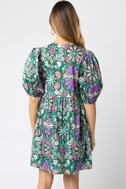 Orecia Floral Dress