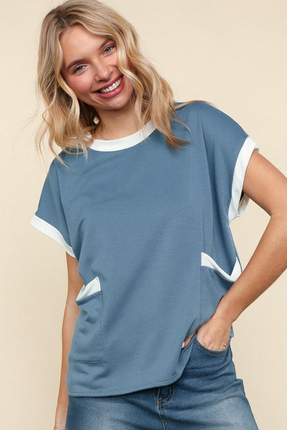 Bailey Vintage Denim & Ivory Set