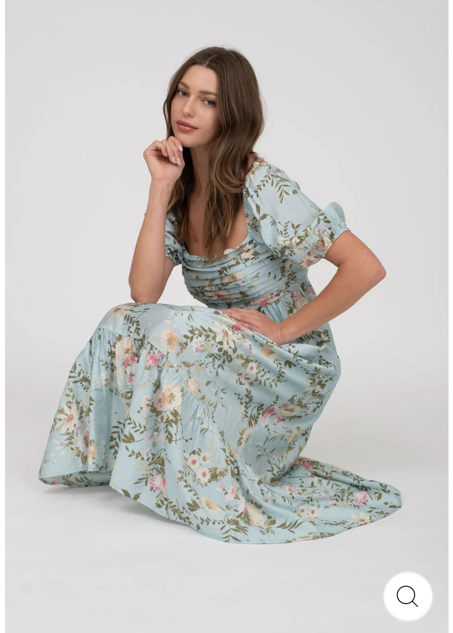 Jenni Maxi Dress in Mint