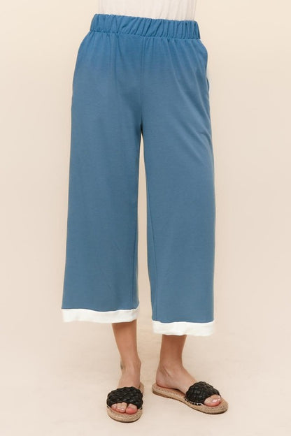Bailey Vintage Denim & Ivory Set