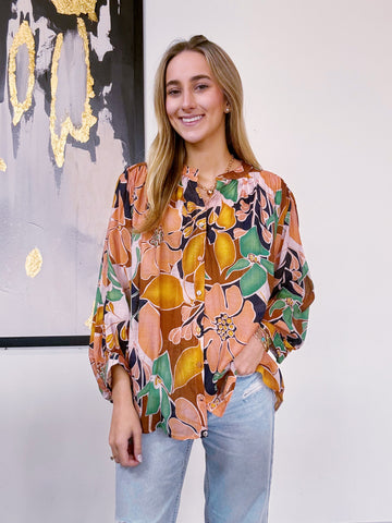 Felicity Floral Top