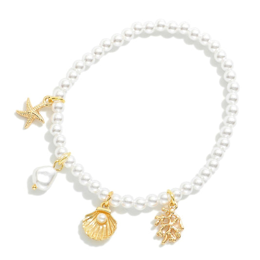 Take Me To The Beach Charm Bracelet