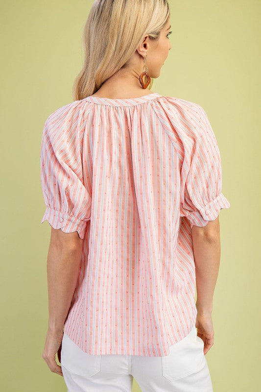 Taleah Swiss Dot Blouse