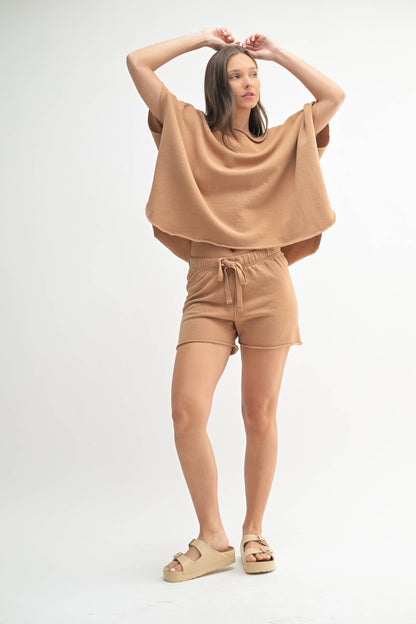 Malibu Vintage Dolman Top & Shorts Set