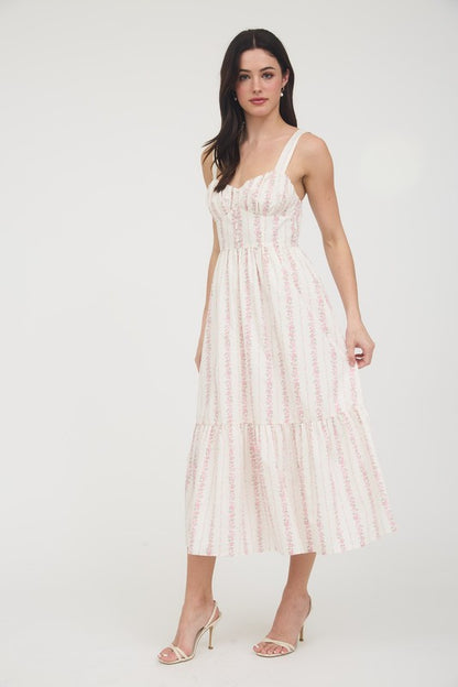 Sheena Maxi Dress in Pink