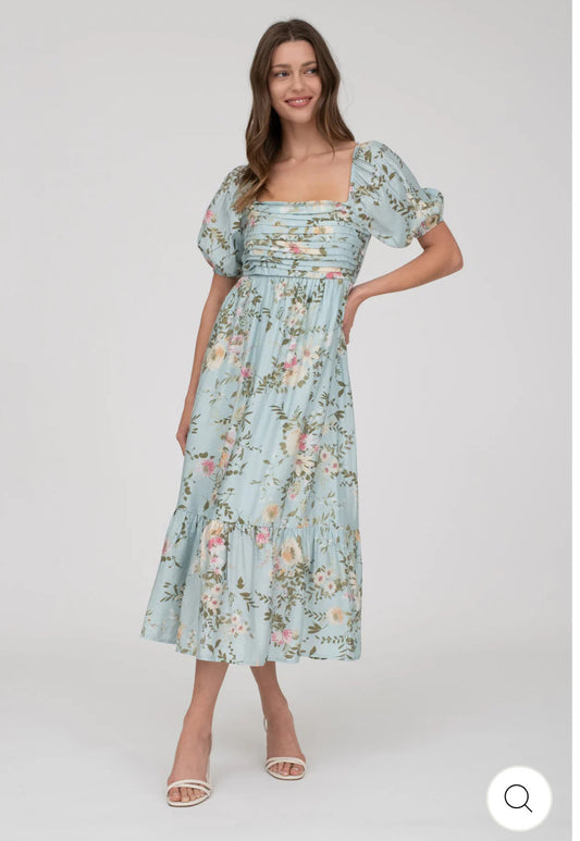 Jenni Maxi Dress in Mint