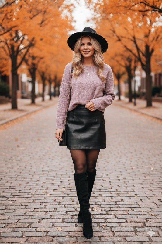 Cozy Cropped Sweater