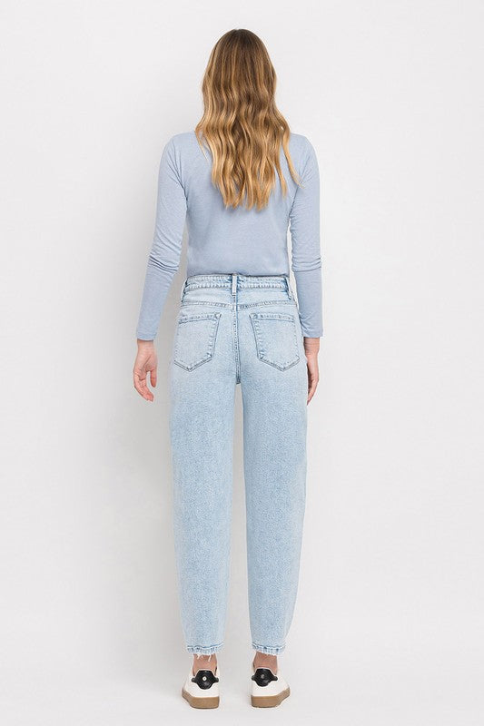 Flying Monkey High Rise Barrel Jeans
