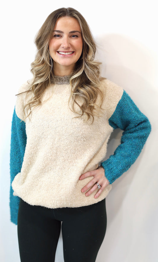 Color Block Sweater