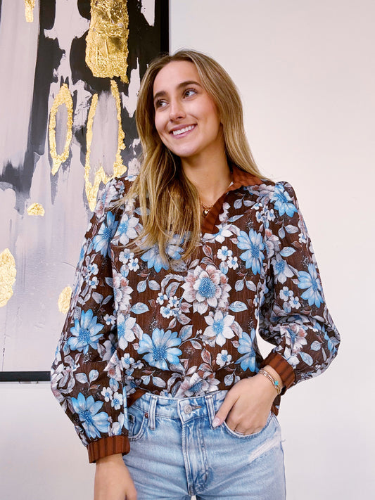 Laura Floral Top