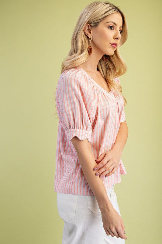 Taleah Swiss Dot Blouse